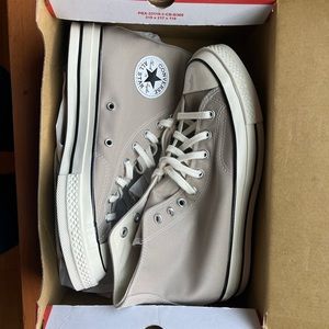 Tan Chuck Taylor NWT never worn